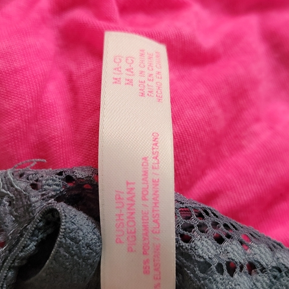 PINK Victoria's Secret Push-up T-back Bra Women's Medium - Picture 7 of 7